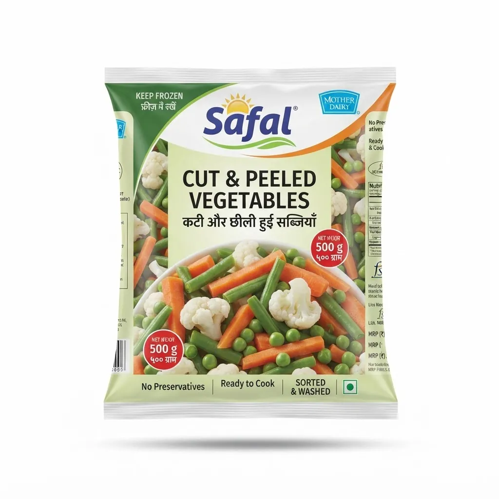 Cut & Peeled Vegetables