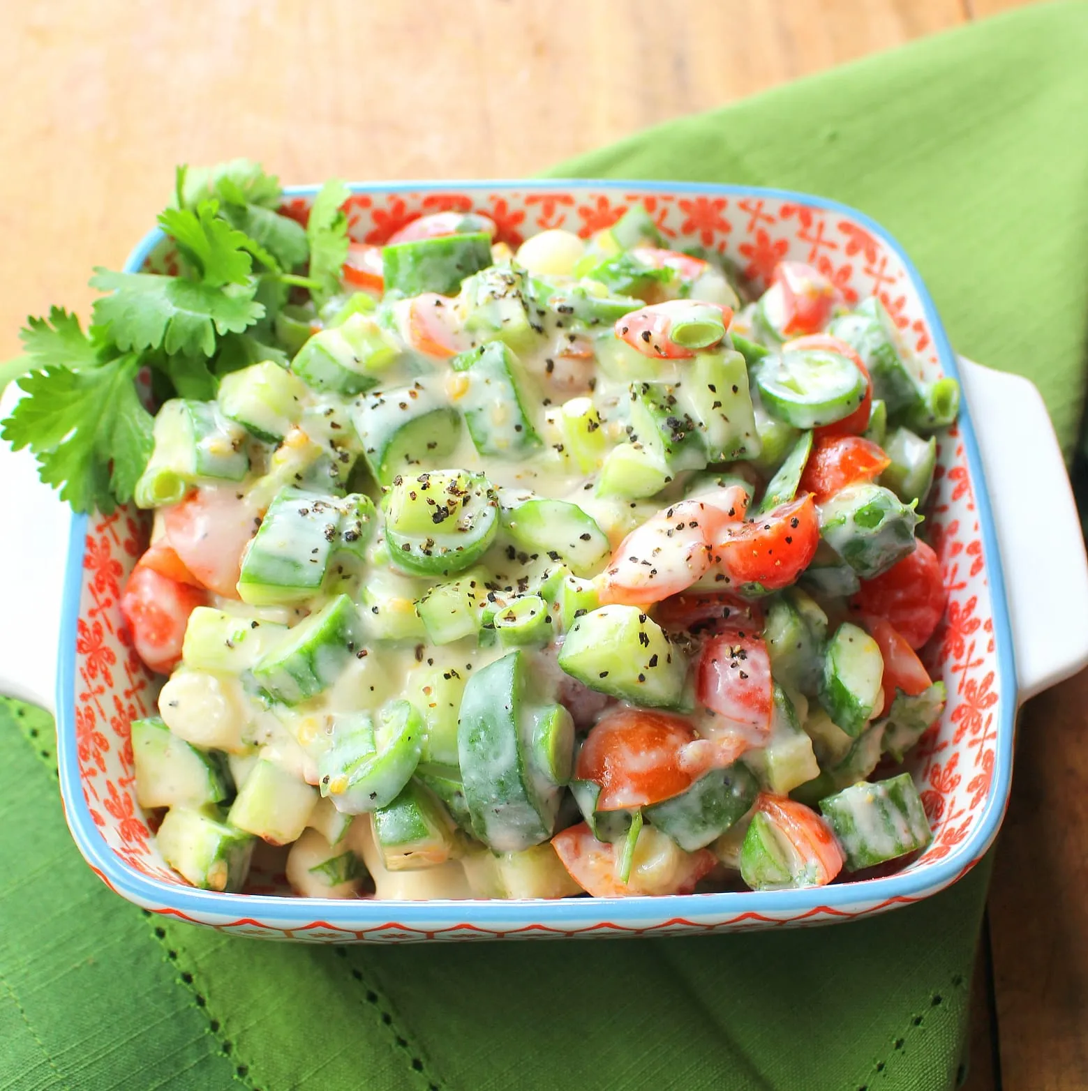 Vegetable Curd Salad 